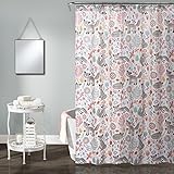 Lush Decor Pixie Fox Shower Curtain, 72