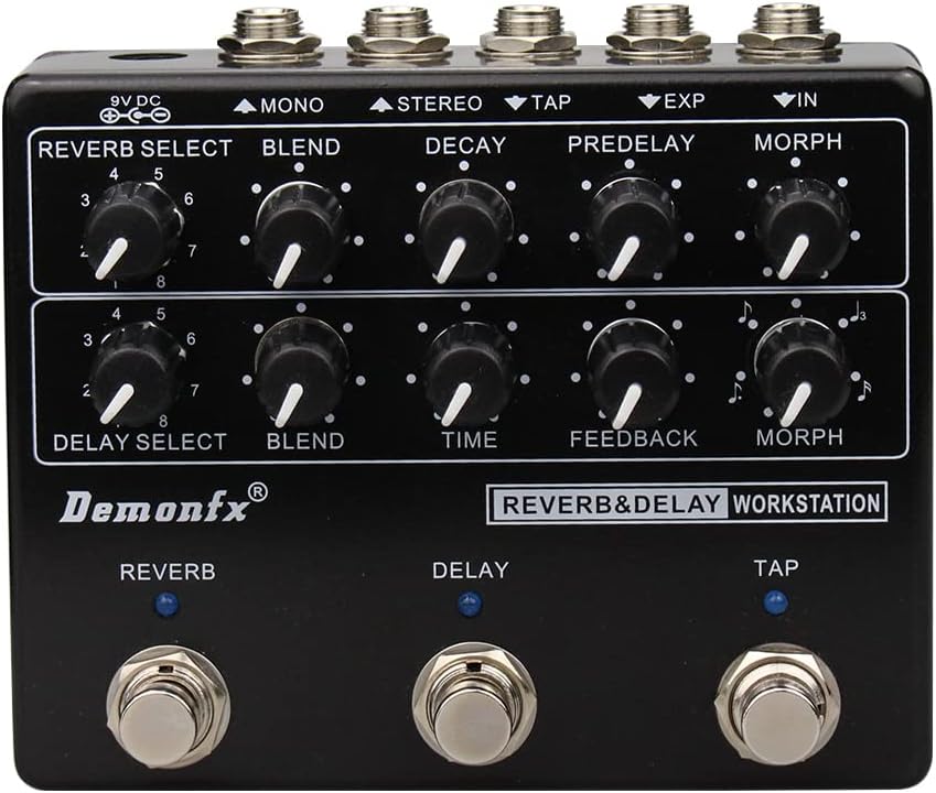 Amazon.com: Demon FX RDW Reverb Delay Workstation Numerous Set Options ...
