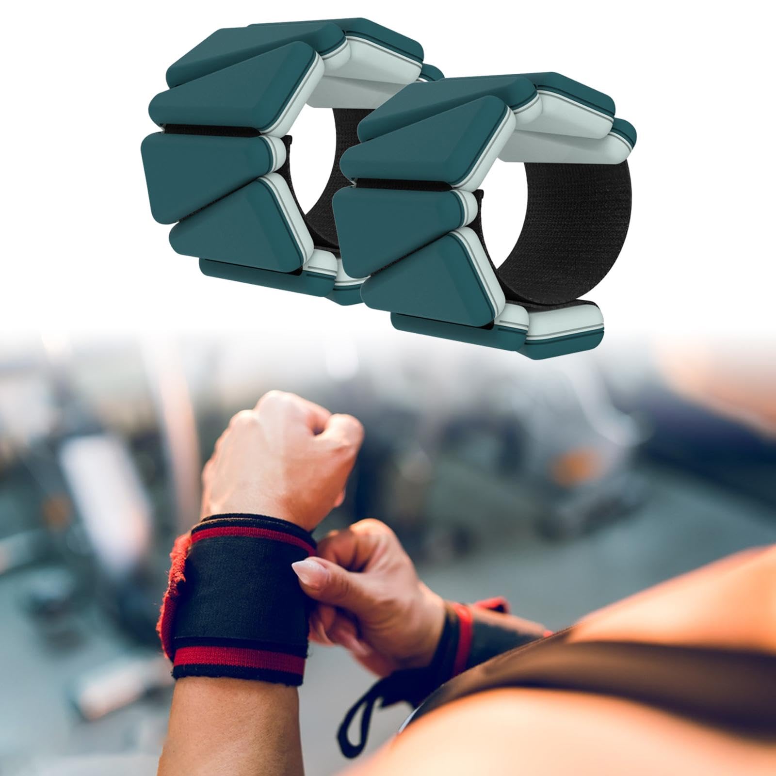 Qianly Pesi da Polso in Neoprene per Allenamento Intenso