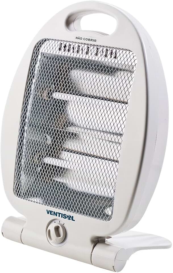 Aquecedor Doméstico Quartzo, Branco, 127v, Ventisol