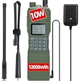 Baofeng Radio Ham Radio AR-152 10W Powerful Handheld Tactical Two Way Radio Upgraded of baofeng Radio Walkie Talkies Long Range with USB Charger Battery Full Kit