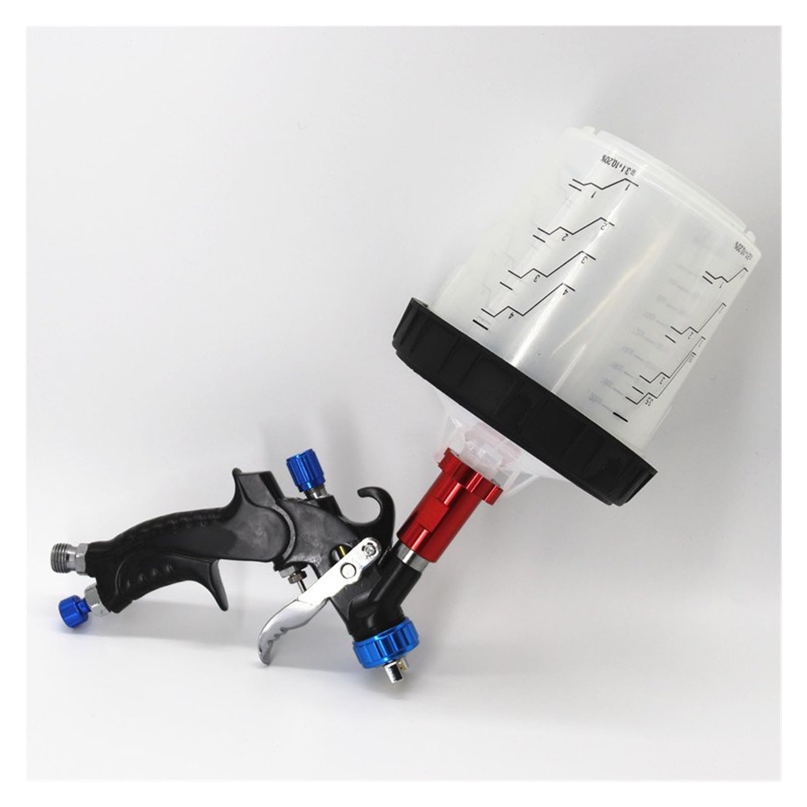 Mini pistolet de pulvérisation 1.0mm avec adaptateur de réservoir pour peinture voiture