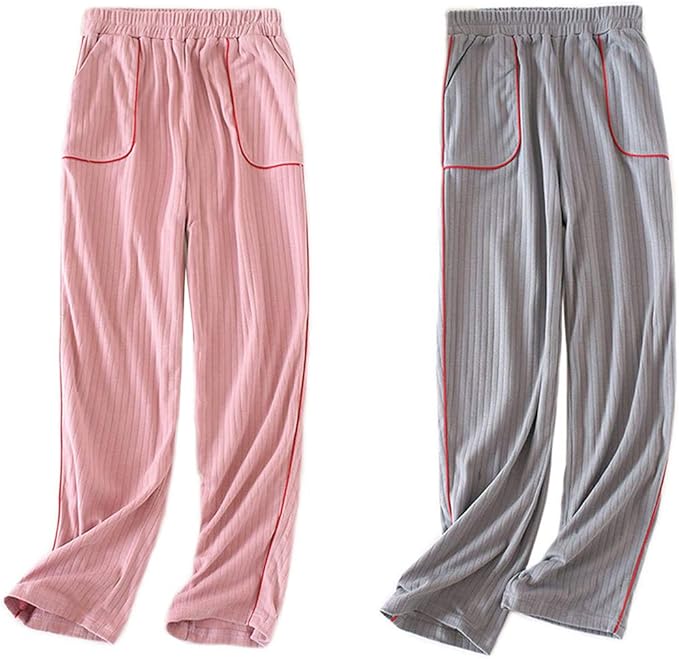 Amazon Slmjmy ルームパンツ レディース パジャマ パンツ ズボン ルームウェア 部屋着 ボトムス ２ パジャマ ルームウェアボトムス 通販