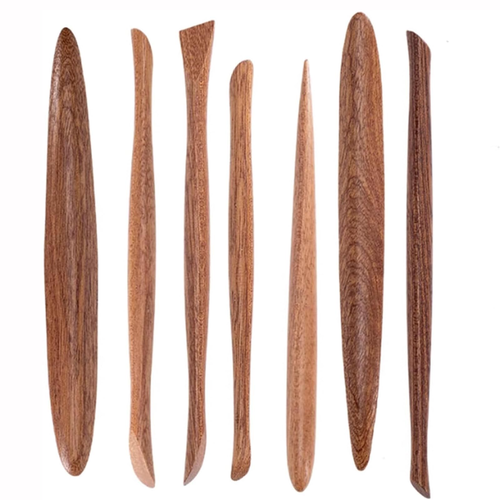 Juego de herramientas de escultura de arcilla, kit de cerámica profesional de 7 piezas, ligero y duradero con agarre cómodo para manualidades y esculturas finas