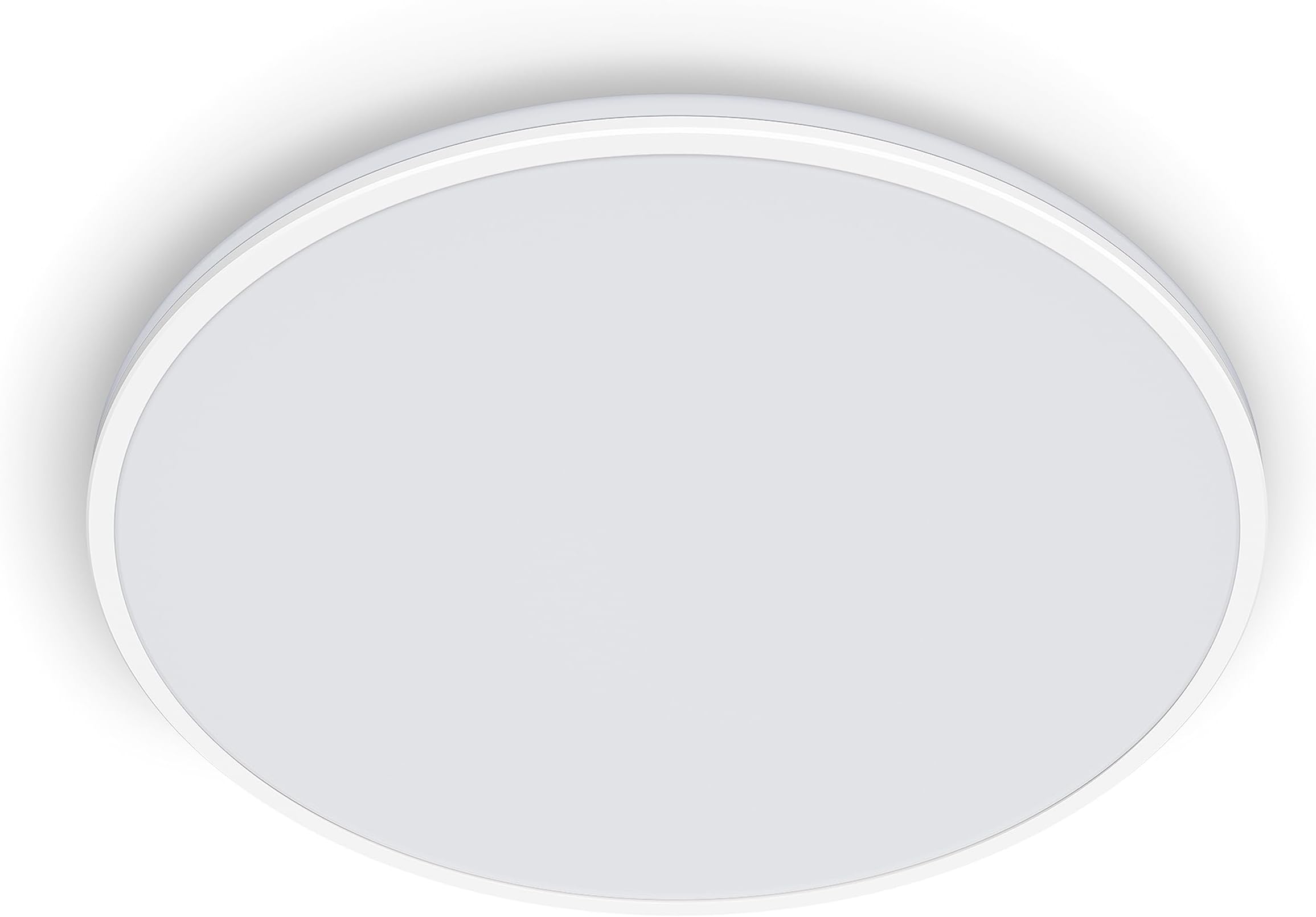 LED Ozziet Linear Ceiling Light 22W 4000K [Cool White - White] for Home Indoor Ceiling Lighting, Livingroom, Bedroom.