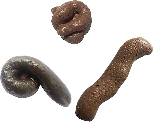 Cooplay 3 piezas de diferentes formas de simulación de caca de juguete realista para perro, modelo de caca para adultos, favores divertidos de broma Cooplay 3 piezas de diferentes formas de simulación de caca de juguete realista para perro, modelo de caca para adultos, favores divertidos de broma