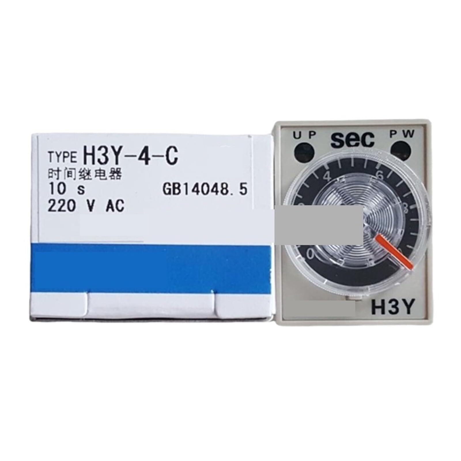 Relais temporisé H3Y-4-C 220VAC 60S interrupteur temporisateur analogique 14 broches