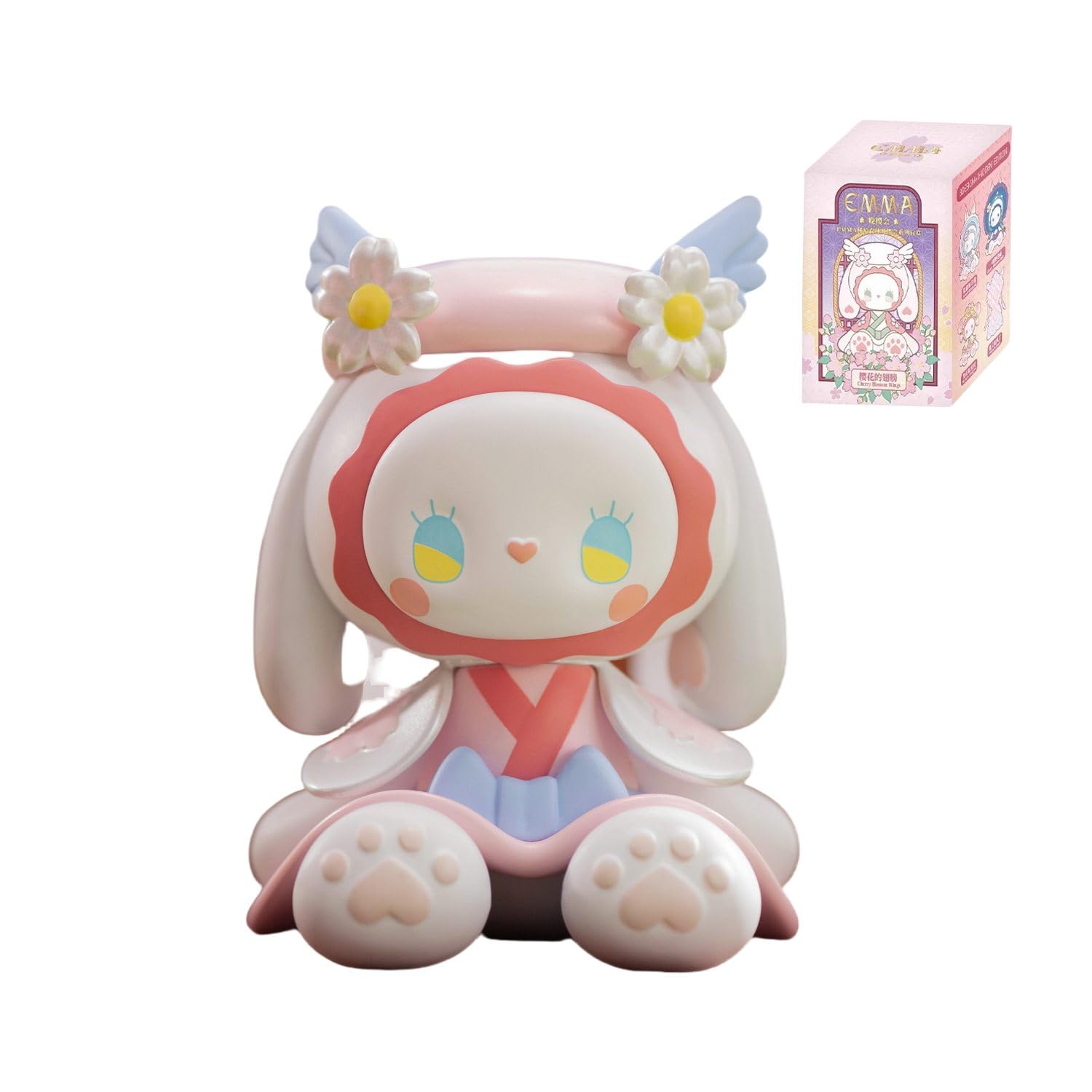 tairuibao Emma Evening Cherry Blossom Series Blind Box Figures 1PC Cute Collectible Toys Home Decorations, Holiday Birthday Gifts