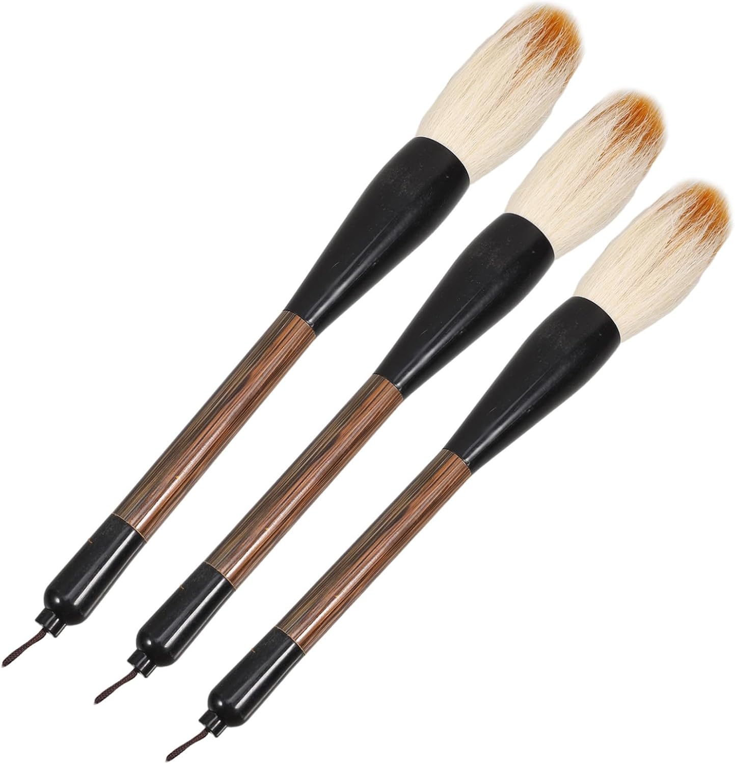 3Pcs Chinese Calligraphy Brush Ink Painting Sumi Drawing and Writing for Artists Students and Beginners