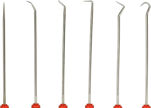 Miniatura 21 de ARES 10034 - Juego de mini ganchos y púas - Juego de 4 piezas incluye ganchos y púas en ángulo, rectos y completos, ejes de acero endurecido, quita