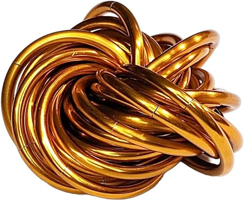 Miniatura 27 de Möbii Fidget Ball (Solid Color): Quiet Mobius ADHD Anxiety Stim Stress Relief Toy Tool for Home Travel Office or Desk (XL(Daydream), Full, Dark Iris)