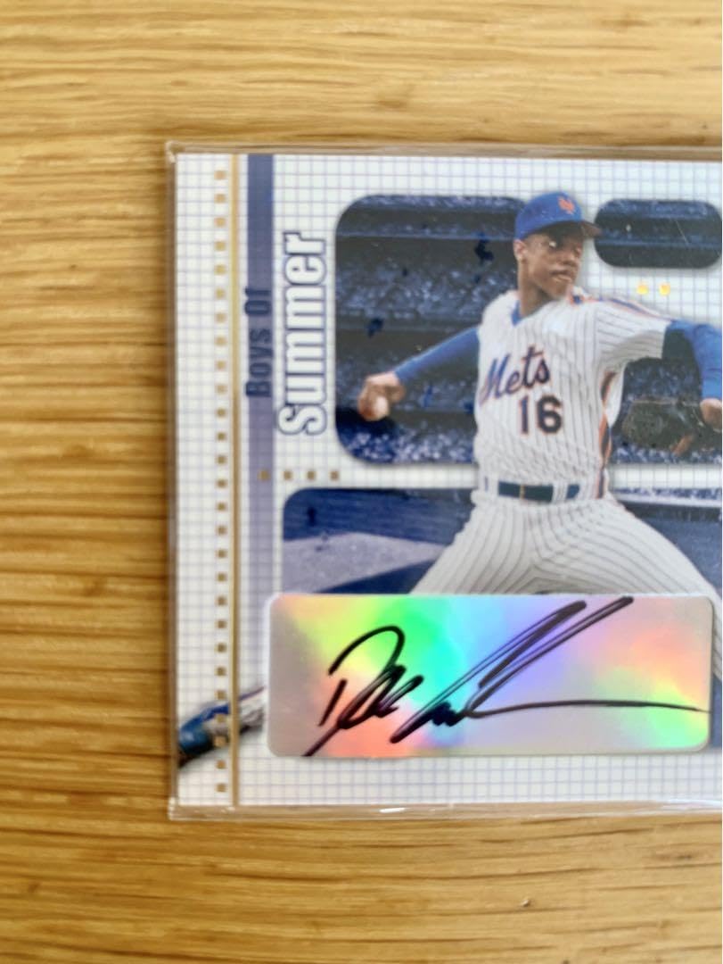 Amazon.co.jp: MLB NYメッツ ドワイトグッデン 直筆サイン入り