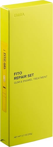 Miniatura 3 de EMRA Fito Gel + Mono Brush - Cuidado bucal de precisión para aparatos ortopédicos e implantes, sabor a manzana verde, 0.71 oz, con hidroxiapatita y