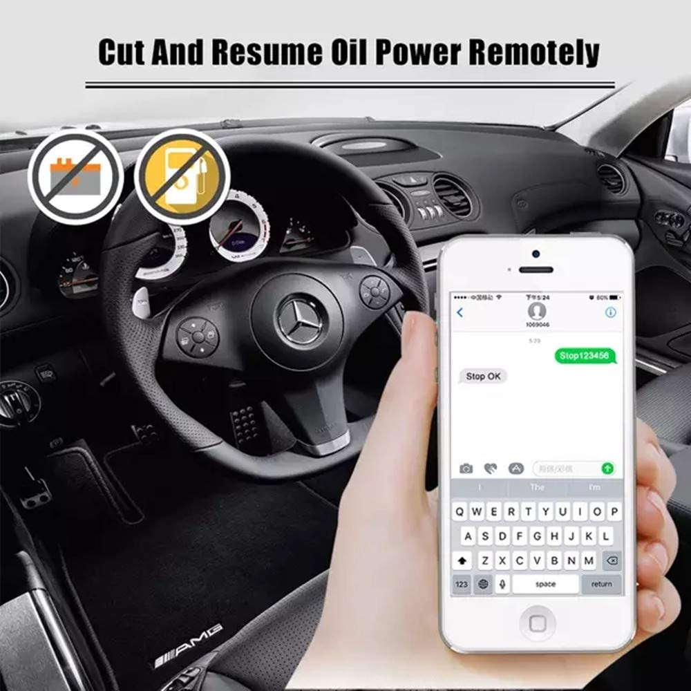 4G GPS Tracker per auto 4G TK806 Localizzatore GPS con APP senza Abbonamento Tracking in Tempo Reale con Olio Remoto ACC/Rimuovere Geo-fence Antifurto Allarme per Veicoli Auto Moto Camion Taxi