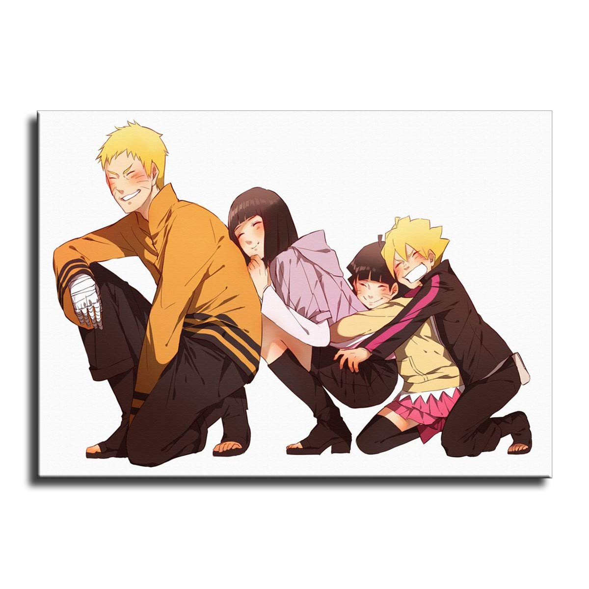 Amazon.com: Himawari Uzumaki and Boruto Prints Wall Art Home Decoration  Painting Printed on Canvas -595 (No Frame,12x18 inch) : לבית ולמטבח