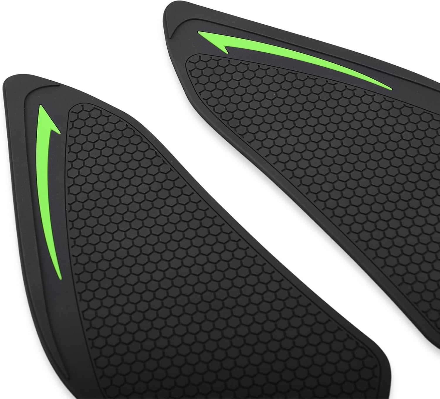 for Ninja ZX-6R(2024')8BL-ZX636JFuel Tank Traction Pad Side Gas Knee Grip Protective Sticker Protector (for Kawasaki Vehicle) Ninja ZX-6R ZX6R (Green)