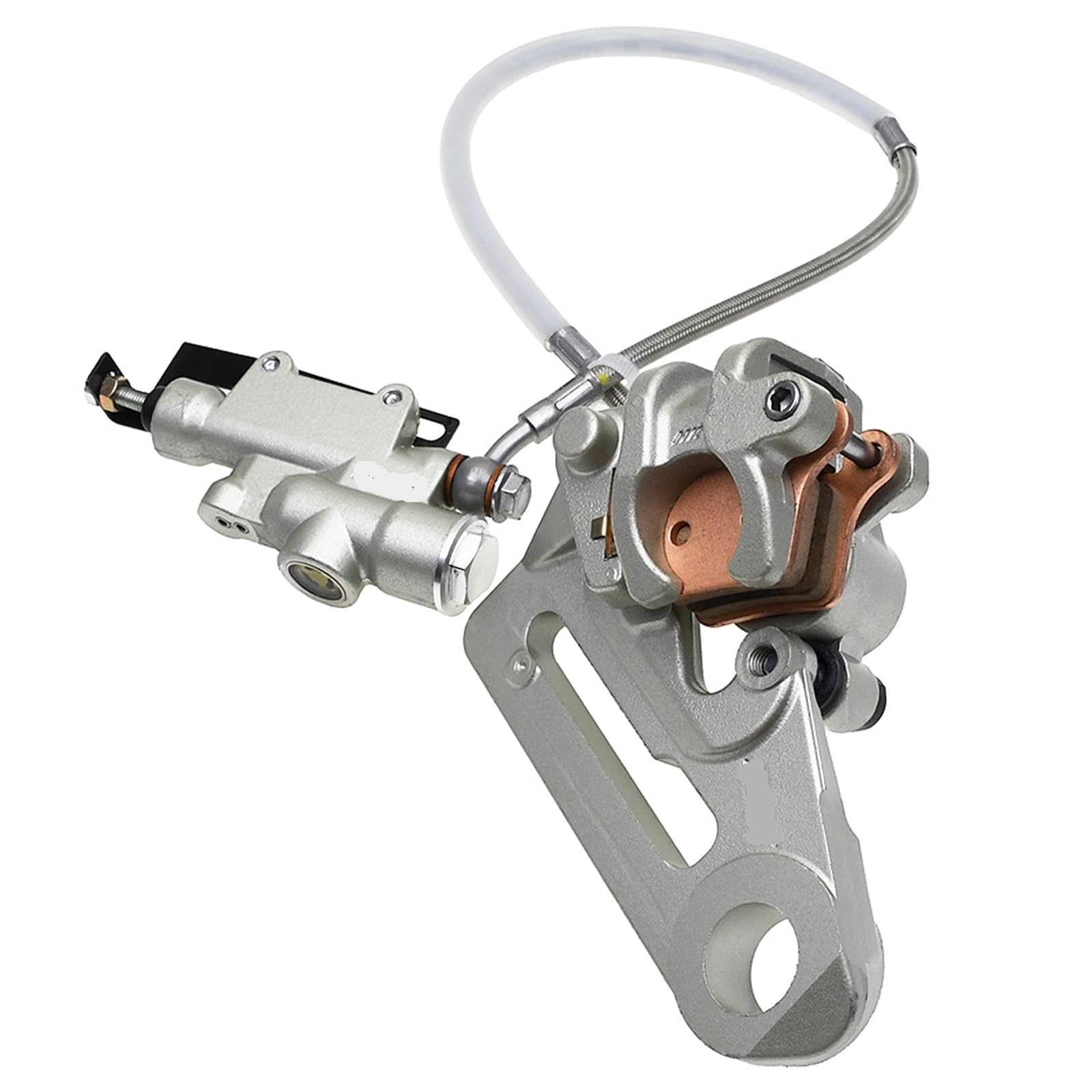 Pistone del Freno Arretratore Pistoncini Pinza Freno Posteriore Adatta per KTM SX XC SXF XCF XCW XCF W EXC EXC F TPI Six Days 125 150 200 250 300 350 450 500 530 2004-2024(Bracket)