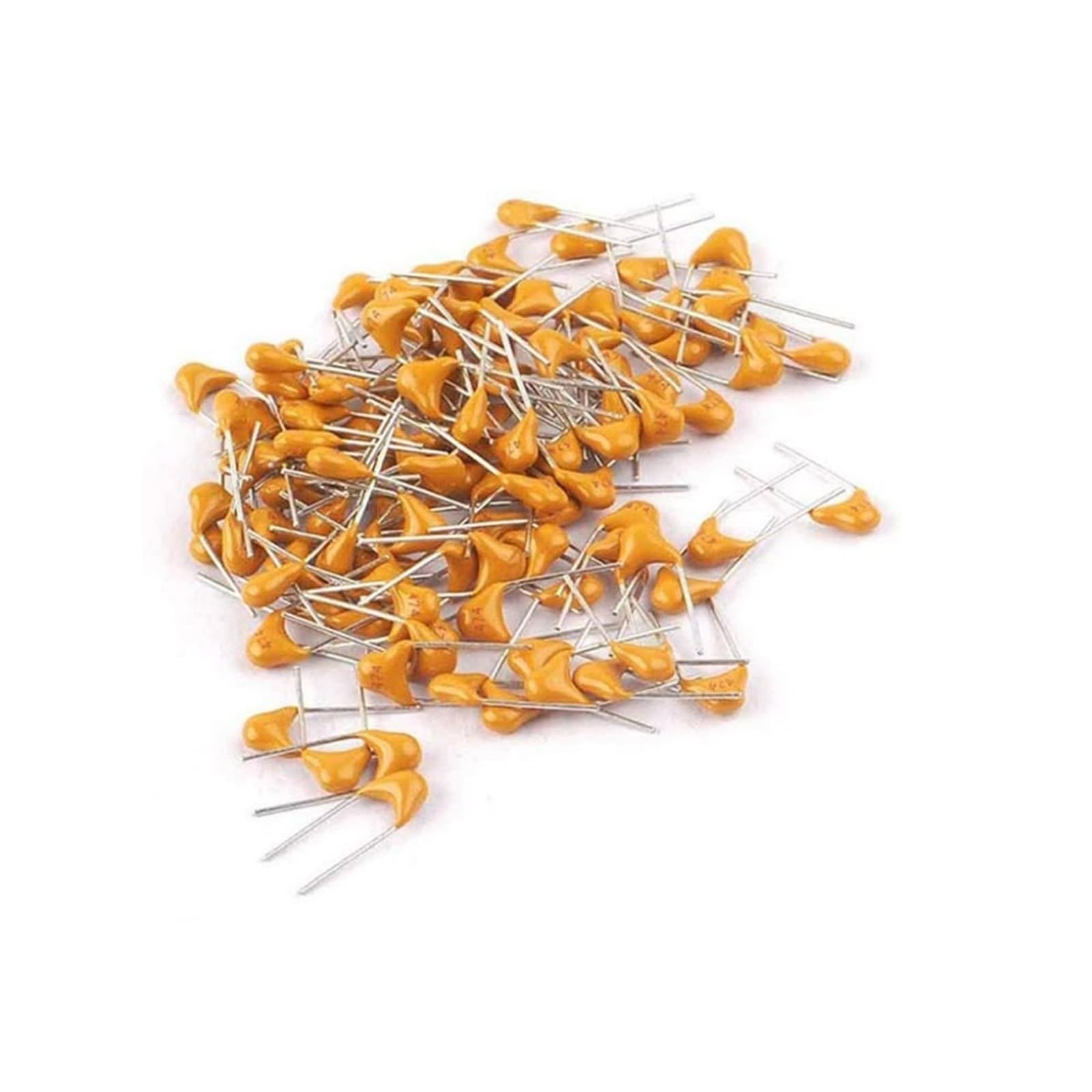 condensatori Confezione da 100 Kit di assortimento di condensatori ceramici monolitici Multistrato 10PF-10UF ±10%(470NF)