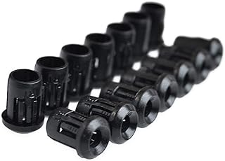 Mayata 100PCS/LOT New 5mm Black Plastic LED Holders Clips Bezels Mounts