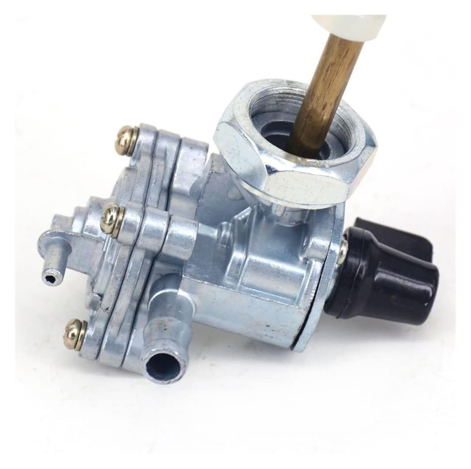 Rubinetto Benzina Per Generatore - Valvola Carburante M10x1,25, Interruttore Serbatoio Con Racordo - Foto 10