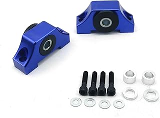 ZSHYTWE Soporte Soporte Montaje Motor Kit De Montaje De Torsión De Motor De Coche, Kit De Montaje De Motor De Aluminio para Civic EG EK D15 D16 B16 B20 92-01(Azul)