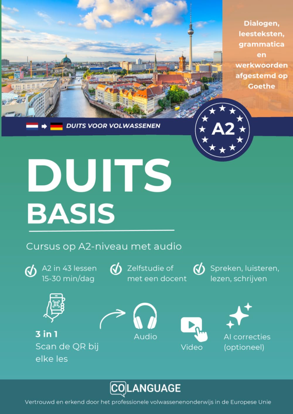 Duits A2 basis: cursus op A2-niveau met audio: Leer Duits A2 met dialogen, grammatica, audio en vocabulaire. Ideaal voor zelfstudie of les in de klas ... 2 (Duits voor volwassenen)