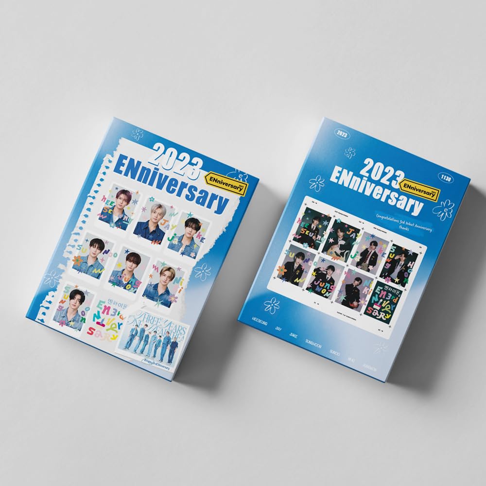 55Pcs KPOP ENHYPEN Lomo Card ENHYPEN ENniversary 2023 Album