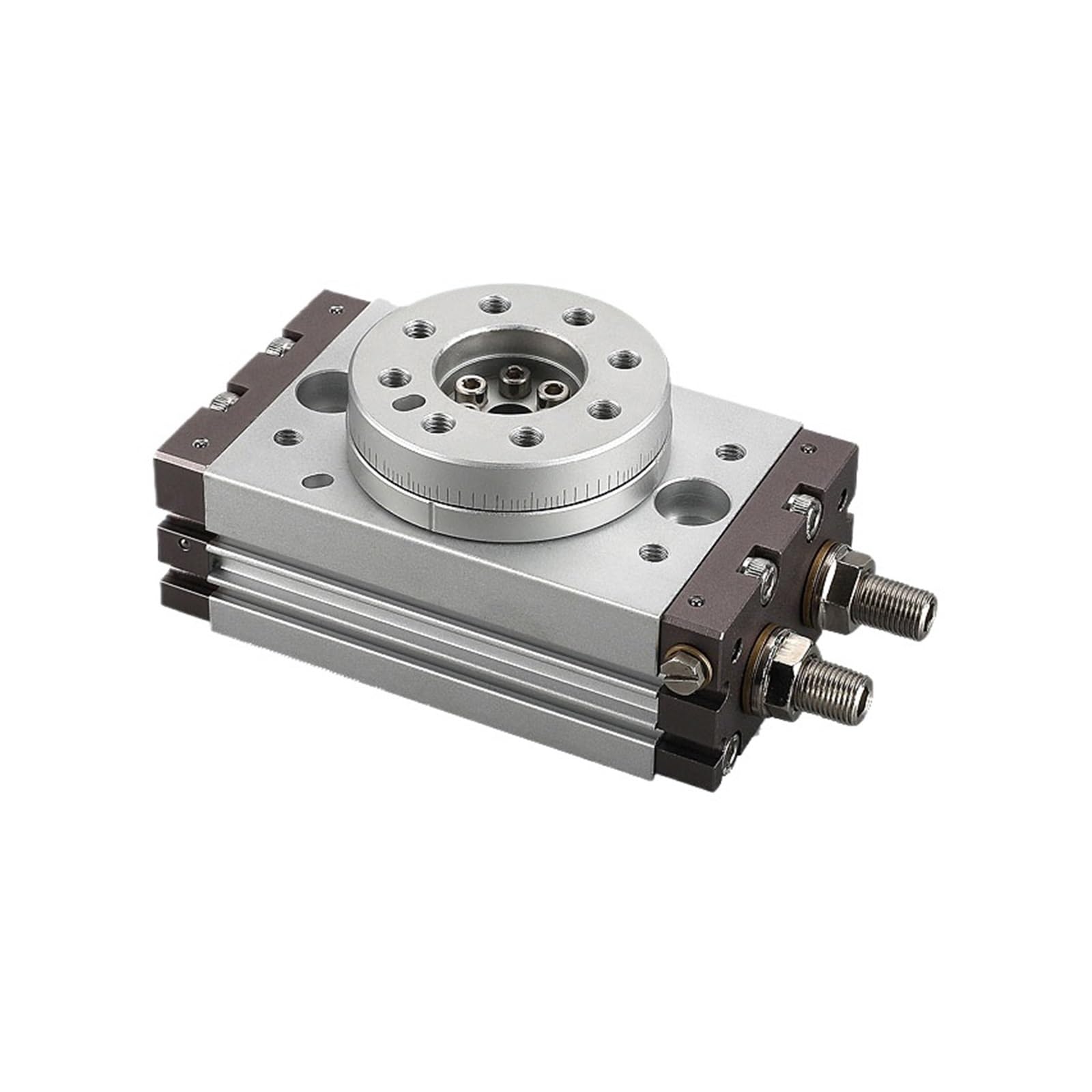 Cylindre rotatif MSQB50R robuste à crémaillère pour usage intensif