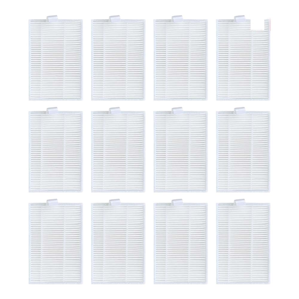 PANDIVNSKDK ，Compatible For Abir， X8 Robot Vacuum Cleaner Side Brush Filter Accessories Replacement Attachment Spare Parts Kit(Set 3)
