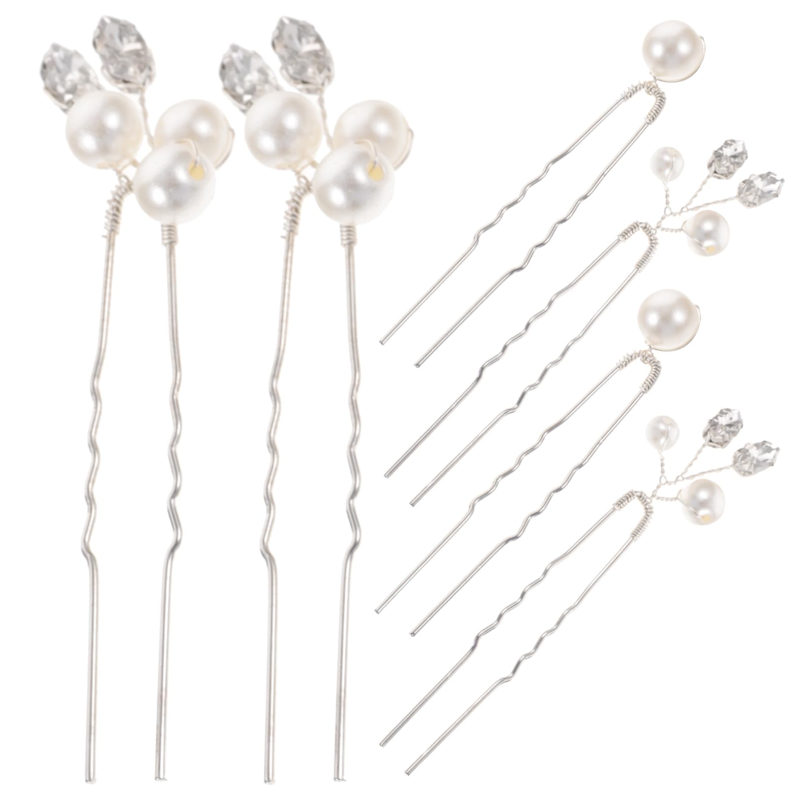 VICASKY 30 Pezzi Fermagli per Sposa con e Accessori Eleganti per Donne Forcine U Shape in Decorazioni per Matrimoni e Speciali