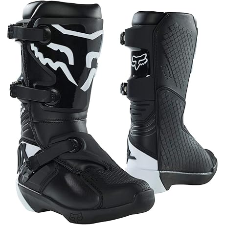 Fox Racing Youth Comp Motocross Boots: Essential Kids' Motorcycle Gear