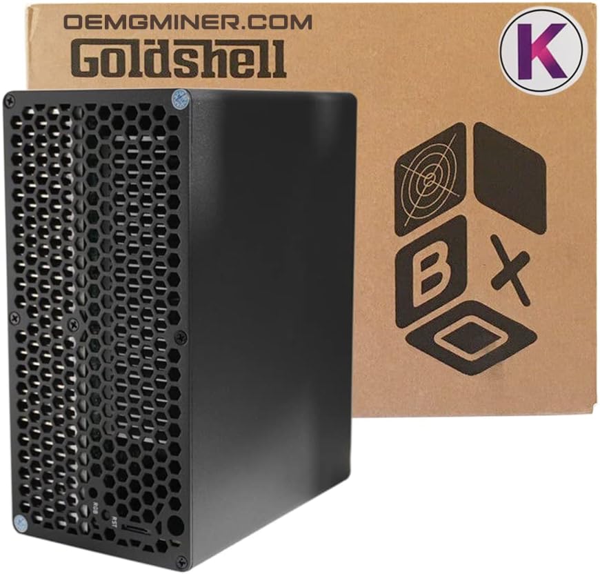 Goldshell KD Box II Dual Modes 5TH/s Kadena 400W or 3.5TH/s 260W Kadena KDA ASIC Miner 110V-240V With 750W PSU Ready to Ship