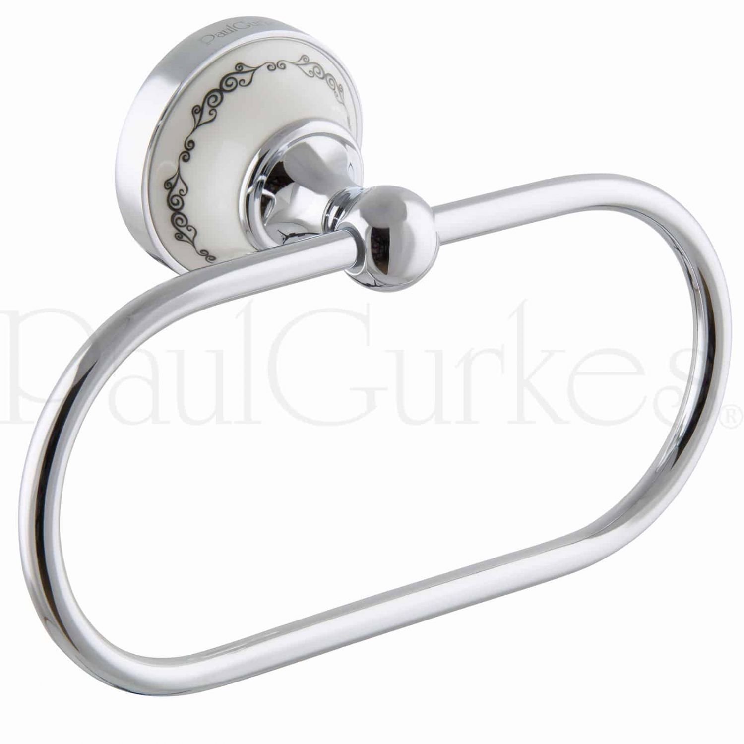 Nostalgie Retro Handtuchring Handtuchhalterung Bad Accessoires Landhausstil Badaccessoires Set