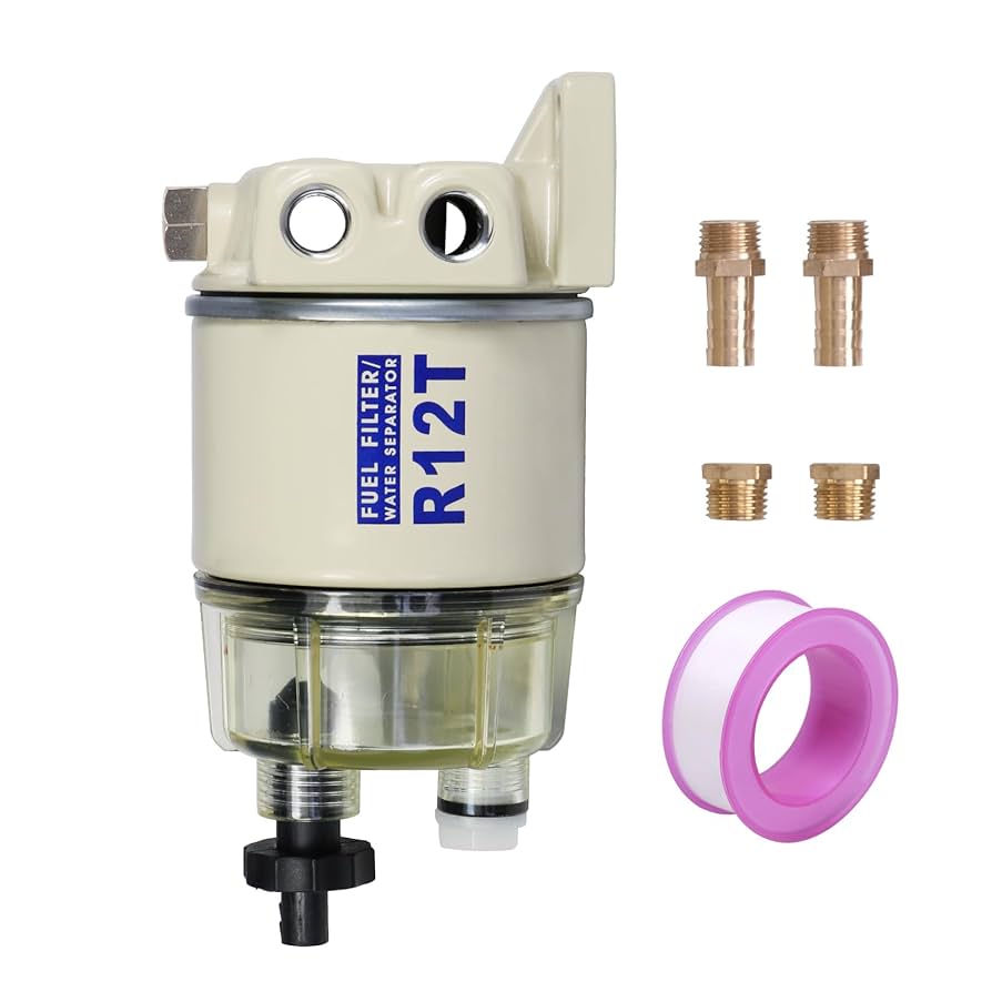 CARMOCAR Marine Fuel Water Separator/Diesel Fuel Filter
