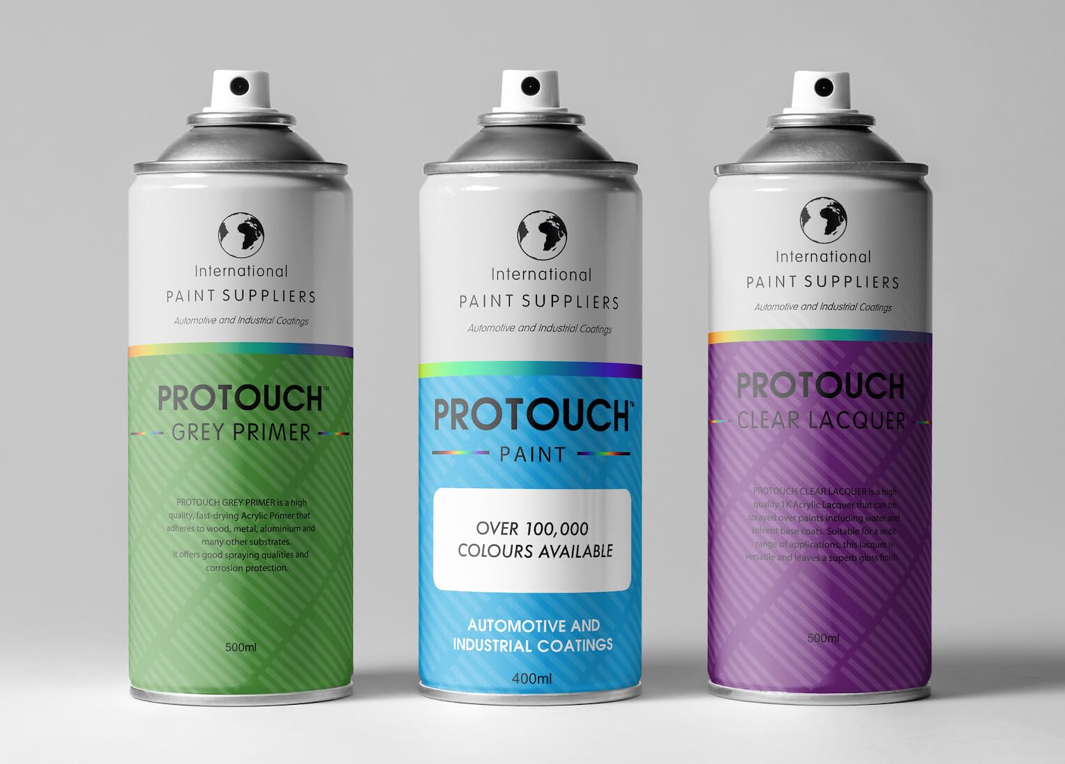 PROTOUCH FOR SKODA LA7W BRILLIANT SILVER CAR PAINT PRIMER LACQUER SPRAY AEROSOL KIT