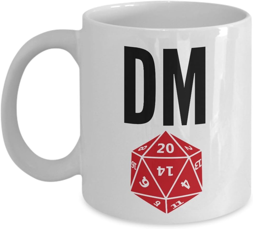 Dungeons and Dragons DnD D&D Mug Dungeon Master Coffee Tea Cup Gift Idea 11oz