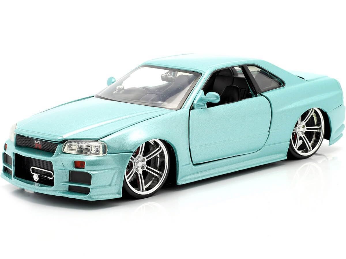 Jada Toys Fast & Furious Brian's Nissan Skyline 2002 GTR (R34