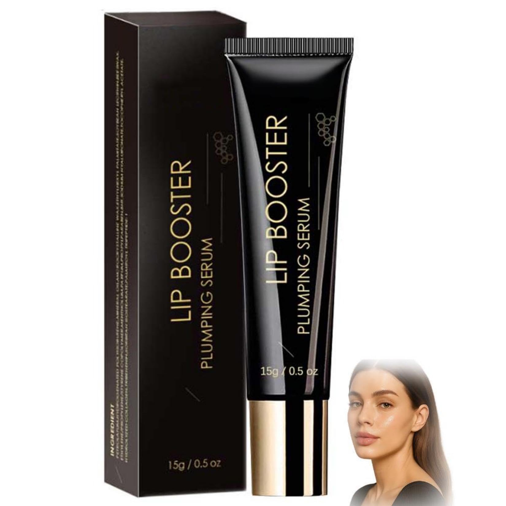 Collagen Balm Stick for Lip Hydration and Plumping, Nourishing Lip Serum Oil Enhances Volume, Softens Fine Lines