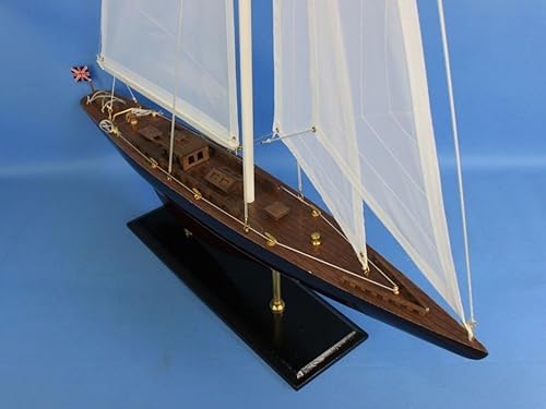 Miniatura 6 de Hampton Nautical Modelo de madera Velero Yate Endeavour, 35"
