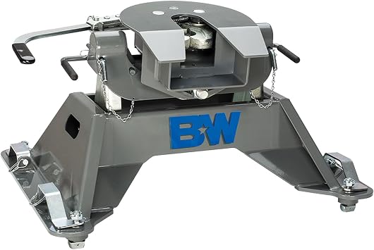 B&W Trailer Hitches 20K Companion OEM Fifth Wheel Hitch - Compatible with 2016-2019 Chevrolet/GM OEM Puck System - RVK3700