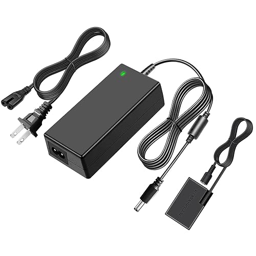Streaming - Canon R50 Dummy Battery ACK-E18 Power Supply DR-E18 LP-E17 DC Coupler Kit, for Canon EOS R50 R100 R8 R10 RP, Rebel T6i T7i T8i T6s SL3 SL2 77D 800D Digital Cameras.