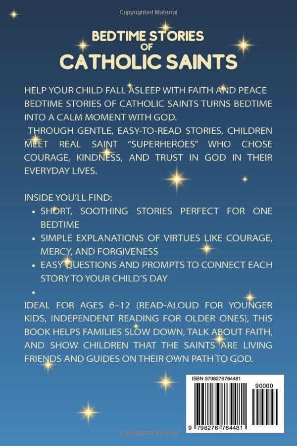 Bedtime Stories of Catholic Saints: Short Stories of Saint Superheroes Who Inspire Courage, Kindness, and Faith in Kids - Image 2