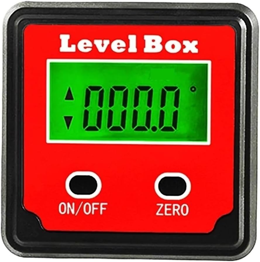 Mini Digital Goniometer Electronic Level Box Magnetic Protractor Inclinometer