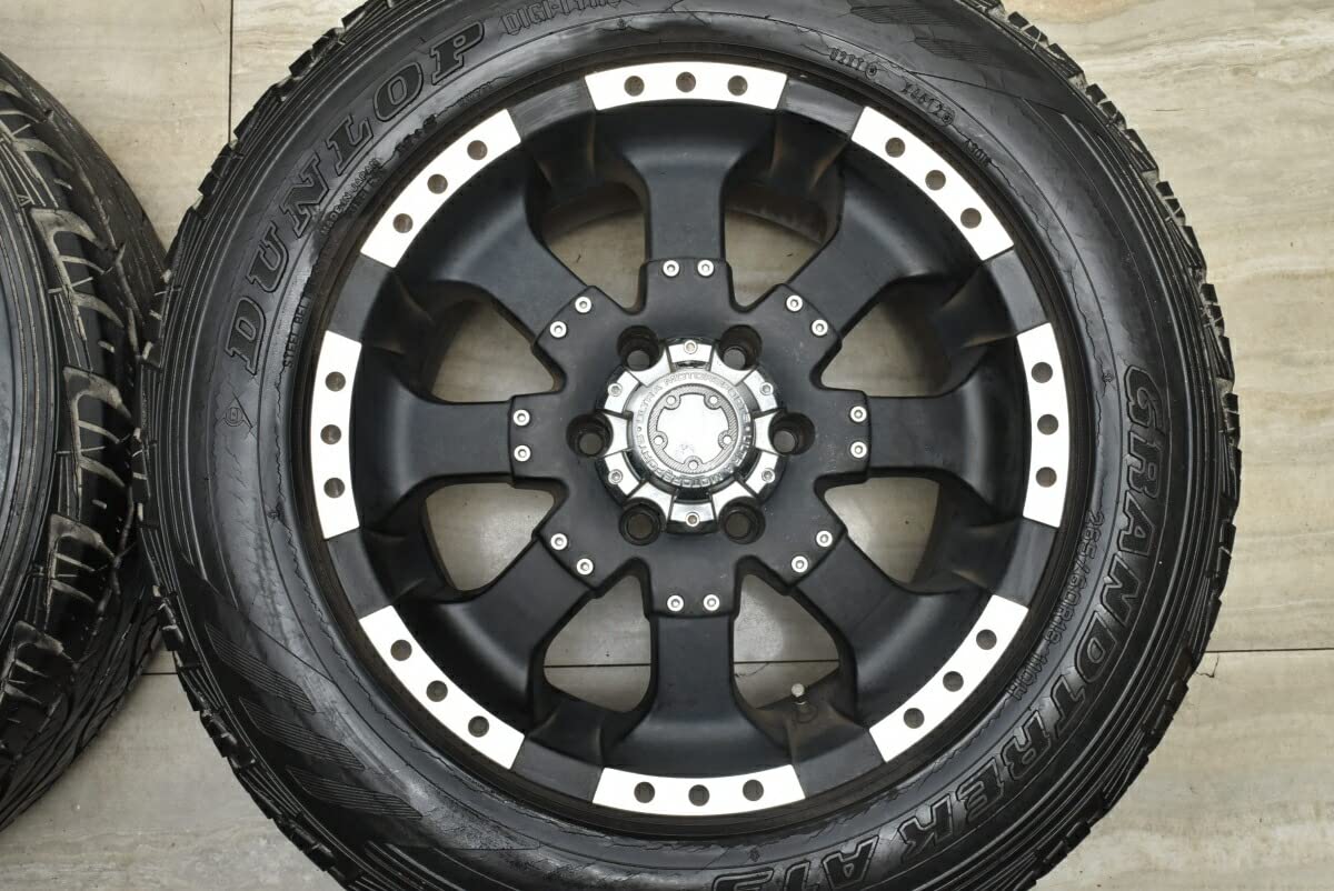 Amazon | 中古 タイヤホイール 4本セット 18インチ 9J +30 265/60R18 