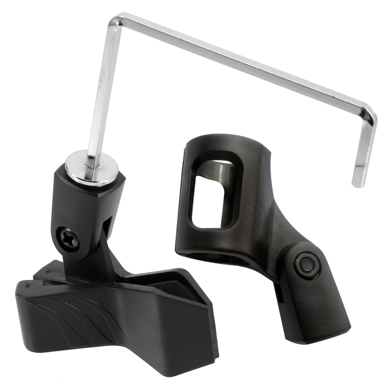 Morsetto Porta Microfono Clip Per Microfoni Portatili Del Universale Morsetto Porta Microfono Clip Per Microfoni Portatili Del Universale