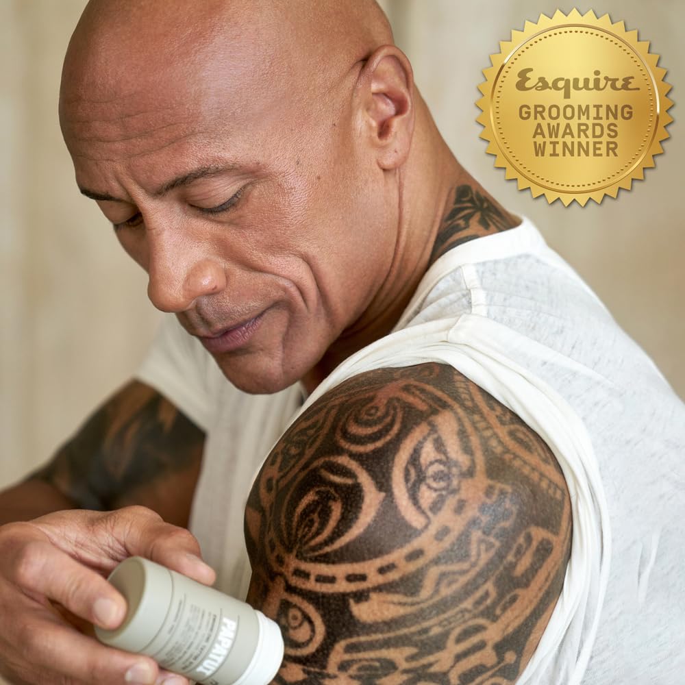 PAPATUI by Dwayne Johnson Mess-Free Enhancing Tattoo Stick | Revitalize, Protect and Brighten Tattoos | Made with Vitamin E | Coconut Woods | 2.6oz