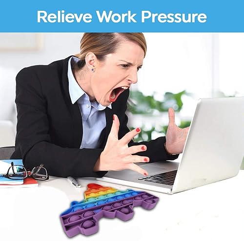 Miniatura 8 de A Plus Formula Juguete Pop It  Push Bubble Fidget  Alivio de estrés sensorial de silicona  Autismo necesidades especiales  Juguetes de juego  para