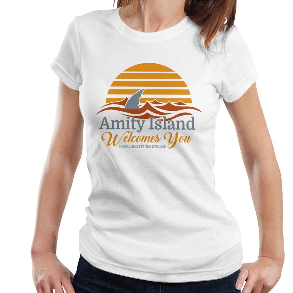 Amity Island Welcomes You Jaws Women's T-Shirt