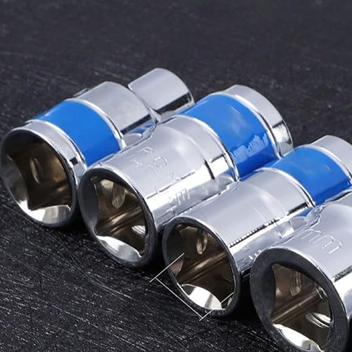 Miniatura 8 de 10 pcs Socket Wrench Set, 18-32mm 12 Drive 6-Point Spline-Socket Set For Auto Repair Maintenance With Hexagonal Socket Design