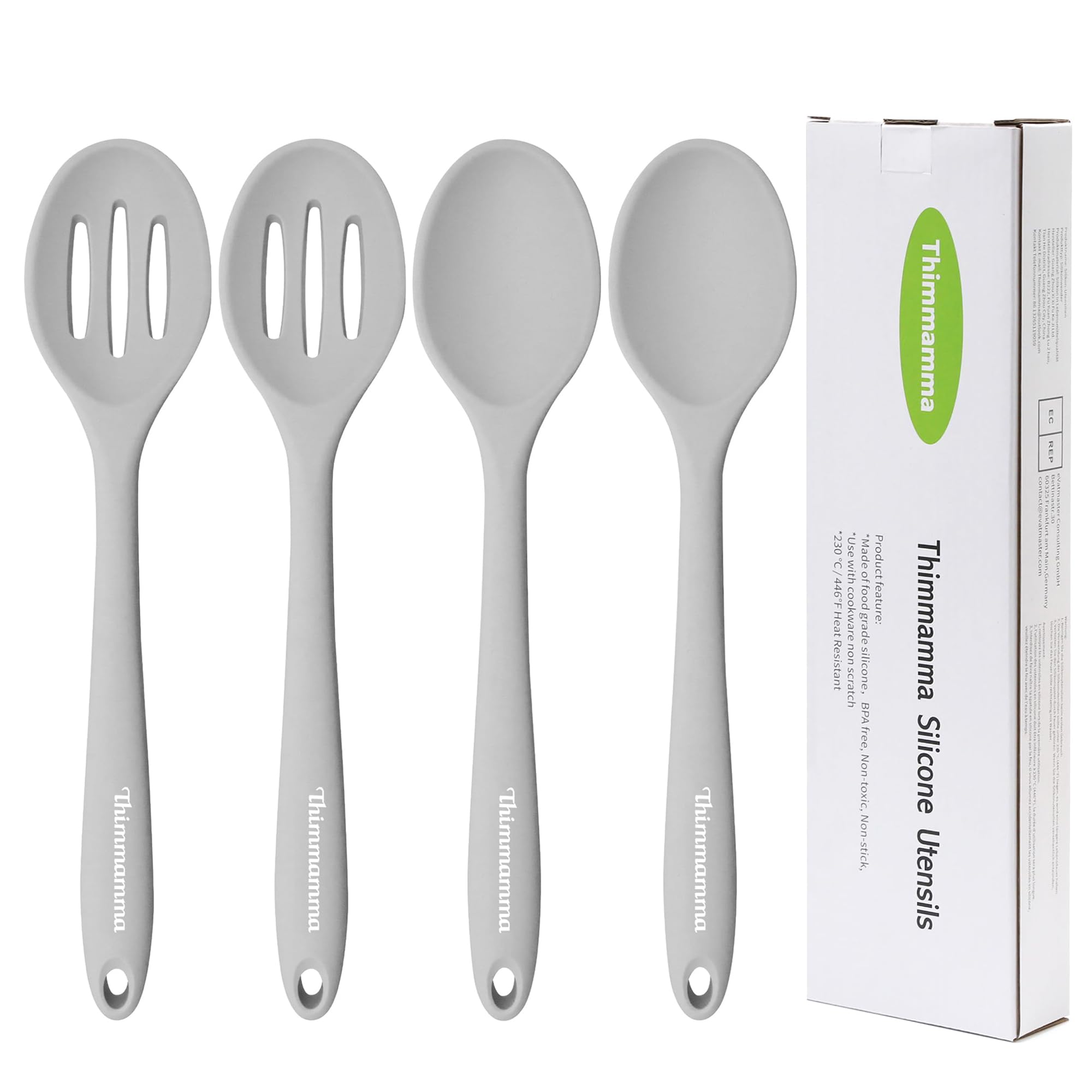 Cuillère en silicone antiadhésive et résistante à la chaleur pour la cuisine quotidienne